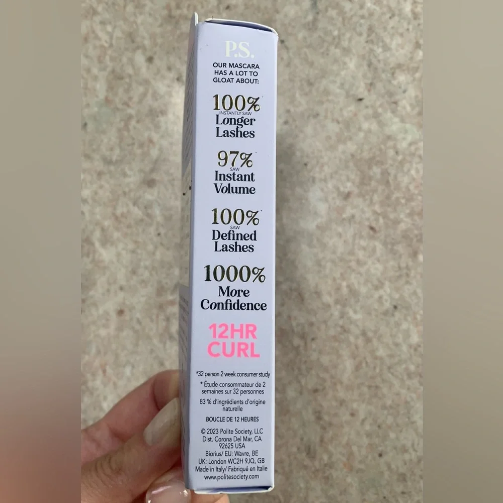 ✨HOST PICK✨ Polite Society “Greatest Lashes Of All Time” black mascara